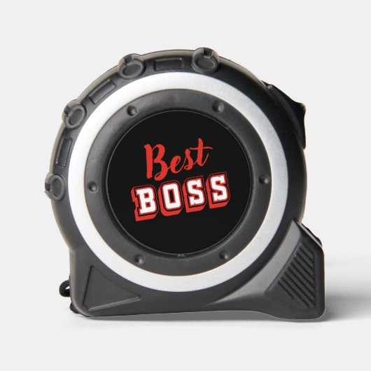 Best Boss Design Maßband (Vorderseite)