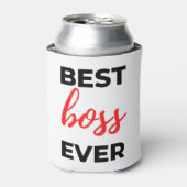 Best Boss Ever 2 Dosenkühler (Kanne Vorderseite)