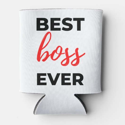 Best Boss Ever 2 Dosenkühler (Vorderseite)