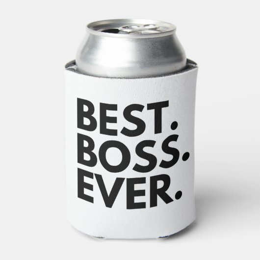 BEST BOSS EVER DOSENKÜHLER (Kanne Vorderseite)