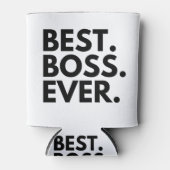 BEST BOSS EVER DOSENKÜHLER (Vorderseite)