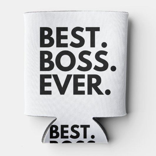 BEST BOSS EVER DOSENKÜHLER (Vorderseite)