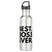 BEST BOSS EVER EDELSTAHLFLASCHE (Vorderseite)