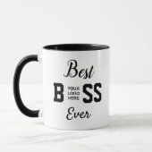 Best Boss Ever & Logo Tasse (Links)