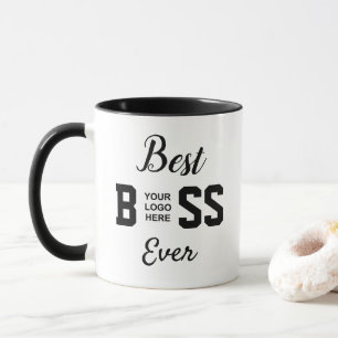 Best Boss Ever & Logo Tasse