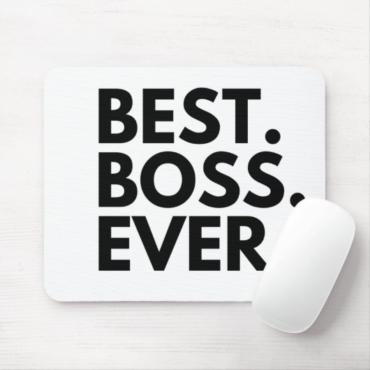 BEST BOSS EVER MOUSEPAD (Mit Mouse)