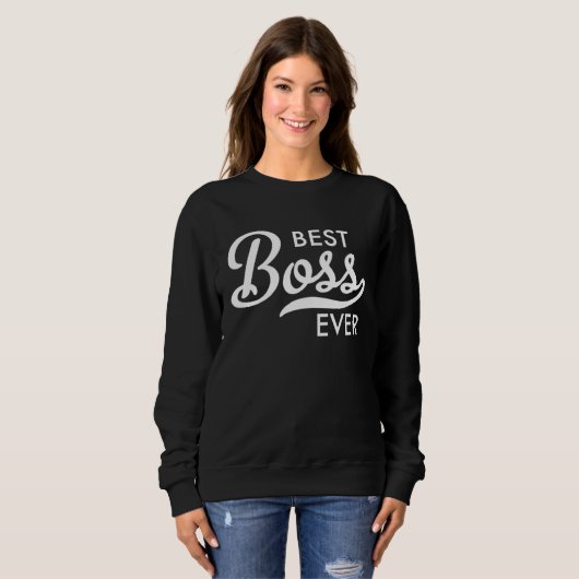 Best Boss ever Sweatshirt (Vorne ganz)