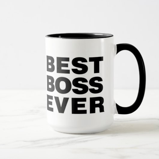 BEST BOSS EVER TASSE (Rechts)