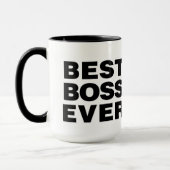 BEST BOSS EVER TASSE (Links)