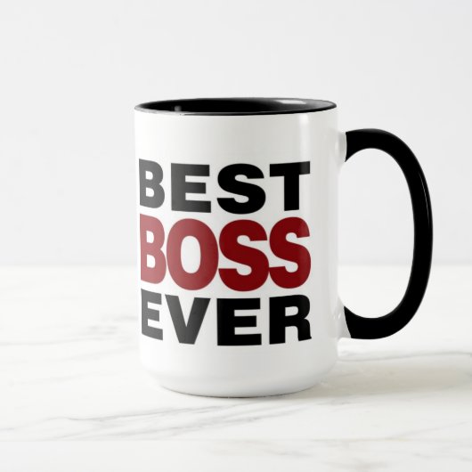 BEST BOSS EVER TASSE (Rechts)