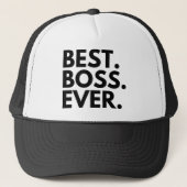 BEST BOSS EVER TRUCKERKAPPE (Vorderseite)