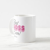 Best Boss je Coffee Tasse (Vorderseite Links)