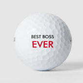 Best Boss je Golf Balls Golfball (Vorderseite)