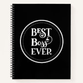 Best Boss-Notebook Notizblock (Vorderseite)