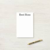 BEST BOSS Post-it NOTES Post-it Klebezettel (Auf Schreibtisch)