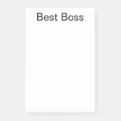 BEST BOSS Post-it NOTES Post-it Klebezettel (Vorderseite)