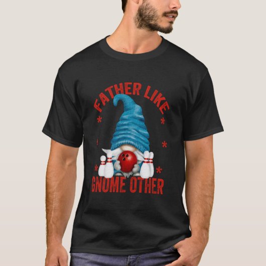 Best Bowler Dad Quote for Men Funny Bowling Father T-Shirt (Vorderseite)