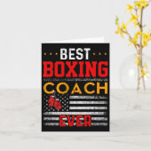 Best Boxcoach Ewiger Boxcoach Training Karte (Gelbe Blume)