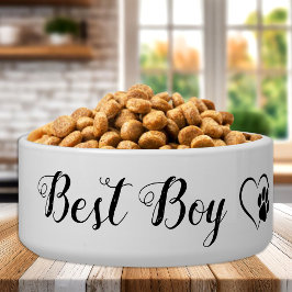 Best Boy Personalisiert Pet Wedding Hunde Food Bow Napf