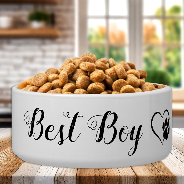 Best Boy Personalisiert Pet Wedding Hunde Food Bow Napf (Von Creator hochgeladen)