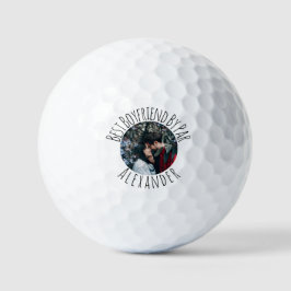 Best Boyfriend By Par Golfer Valentines Day Funny  Golfball