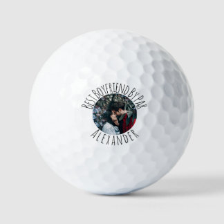 Best Boyfriend By Par Golfer Valentines Day Funny  Golfball