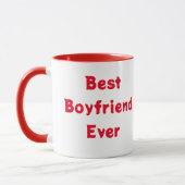 Best Boyfriend Ever Coffee Tasse (Links)