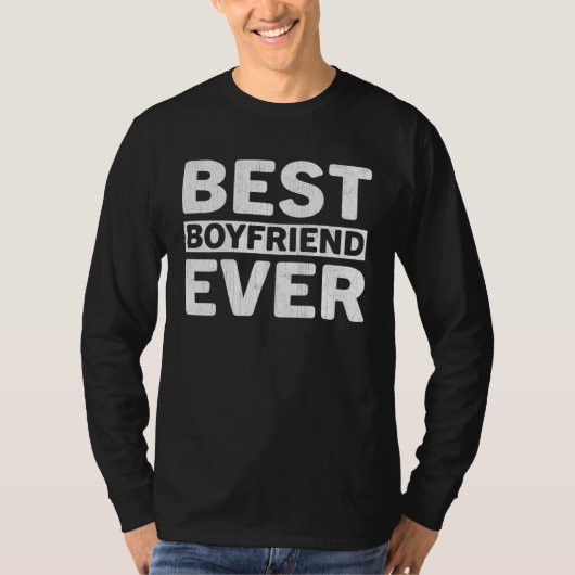 Best Boyfriend Ever  Valentines Day Boyfriend T-Shirt (Vorderseite)