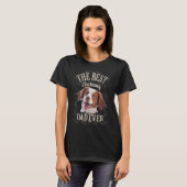 Best Brittany Vater Ever Funny Brittany Spaniel Do T-Shirt (Vorne ganz)