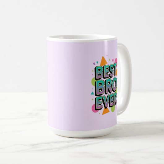 Best Bro Ever Kaffeetasse (VorderseiteRechts)