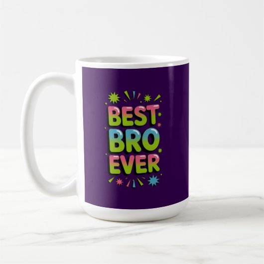 Best Bro Ever Kaffeetasse (Links)
