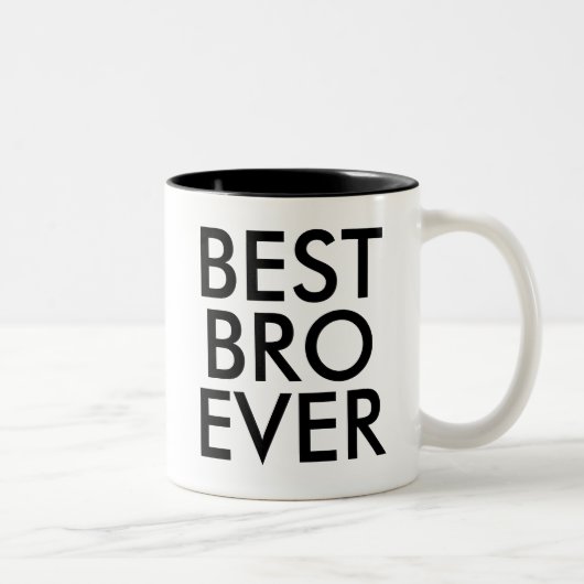 Best Bro Ever Tasse | Geschenkidee (Rechts)