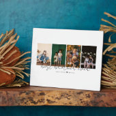 Best Brother Ever Modern Script 4 Photos Collage Fotoplatte (Seite)