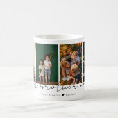 Best Brother Ever Modern Script 4 Photos Collage Kaffeetasse (Mittel)