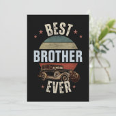 BEST BROTHER JE EINLADUNG (Stehend Vorderseite)