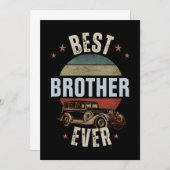 BEST BROTHER JE EINLADUNG (Vorne/Hinten)