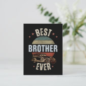 BEST BROTHER JE POSTKARTE (Stehend Vorderseite)