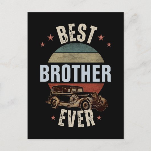 BEST BROTHER JE POSTKARTE (Vorderseite)