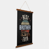 BEST BROTHER JE WANDTEPPICH MIT HOLZRAHMEN (Gewinkelt)
