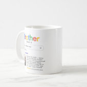 Best Brother Search Results Foto & Message Kaffeetasse (Vorderseite Links)