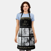 Best Bubbie Ever Kitchen Koch Gold 6 FotoCollage Schürze (Getragen)