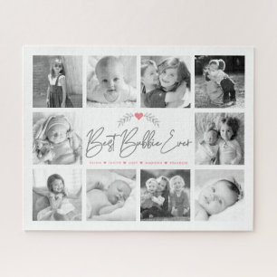 Best Bubbie je Script 10 Foto Collage Modern Puzzle