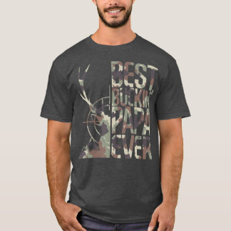 Best Buckin Papa Ever Funny Deer Hunter Cool Hunti T-Shirt