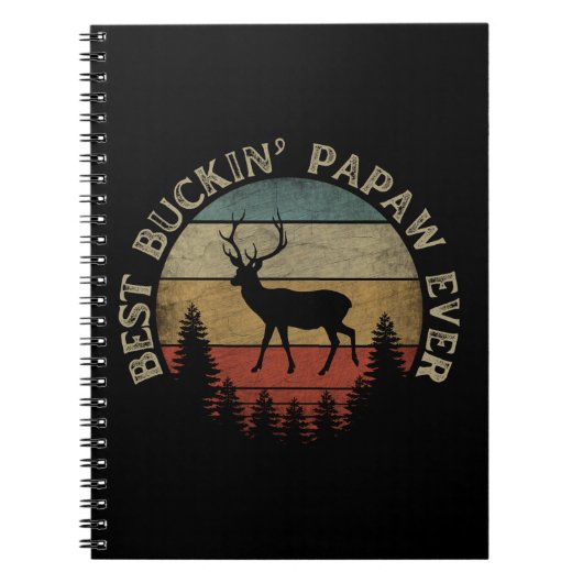 BEST BUCKIN' PAPAW JE NOTIZBLOCK (Vorderseite)