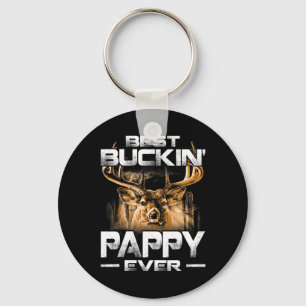 Best Buckin' Pappy Ever Shirt Hirschjagd Bucking Schlüsselanhänger