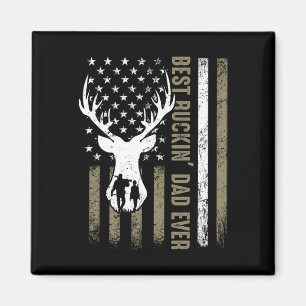 Best Buckin' Vater je Hirschjagd Vatertag Magnet