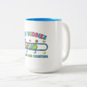 Best Buddies 25 Years and Counting Zweifarbige Tasse (VorderseiteRechts)