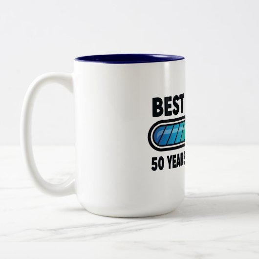Best Buddies 50 Years and Counting Zweifarbige Tasse (Links)