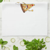 Best Buddies Pizza and Beer Geschirrtuch (Gefaltet)