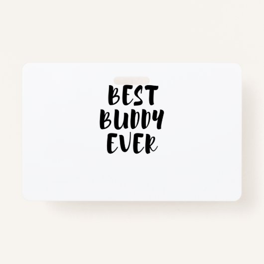 Best Buddy Ausweis (Vorderseite)